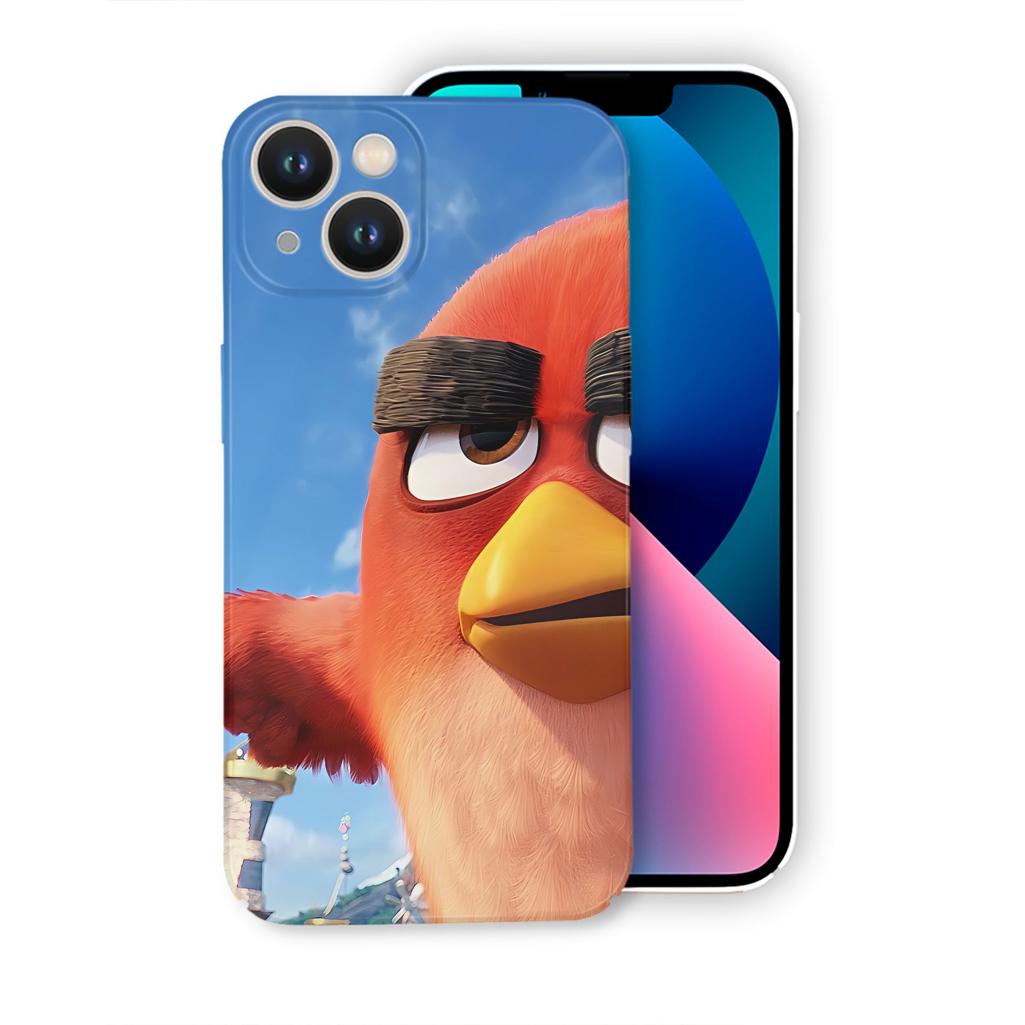 （画像用） Angry Birds アングリーバード 【iPhone 14シリーズ対応】ハードケース